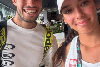 Oliwia Sybicka, 16-letnia stypendystka Igi Świątek