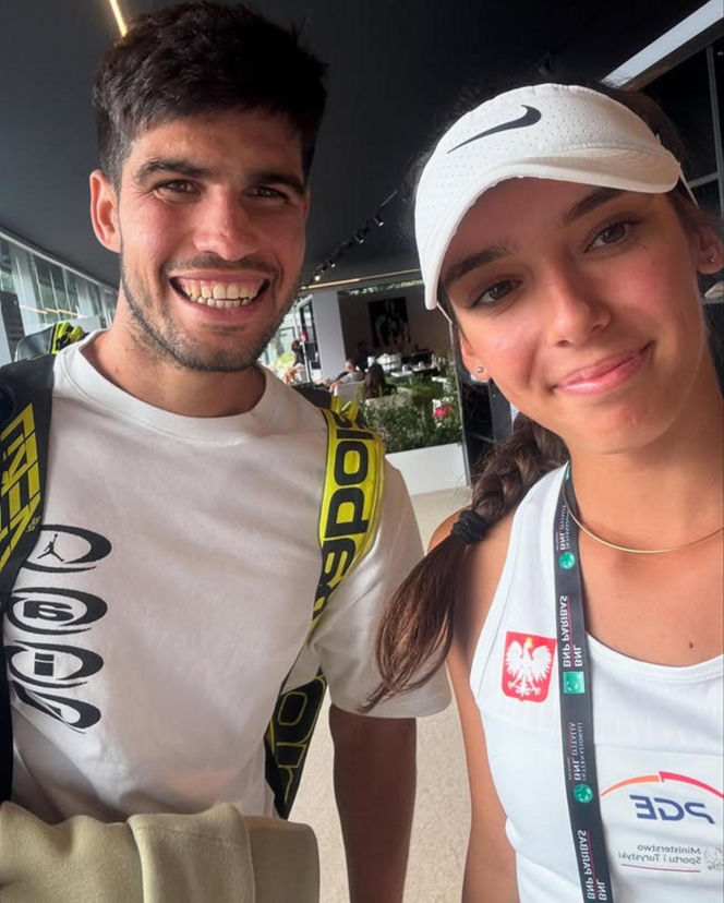 Oliwia Sybicka, 16-letnia stypendystka Igi Świątek