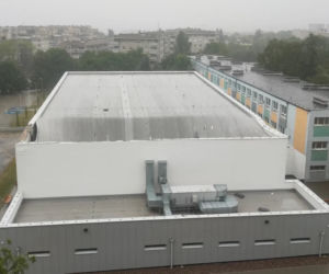 Zawalił się dach sali sportowej w Poznaniu