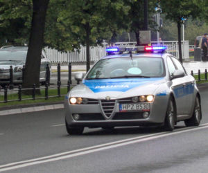 radiowóz, policja, Alfa Romeo 159