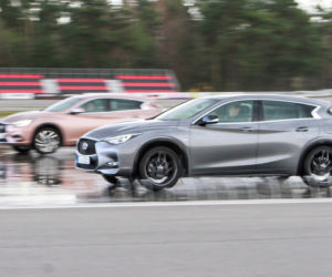 Infiniti Q30 na Torze Jastrząb 