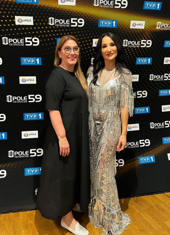 Europosłanka Beata Mazurek  wybrała się na festiwal do Opola