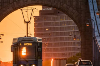 Słoneczny tramwaj [ZDJĘCIE DNIA]