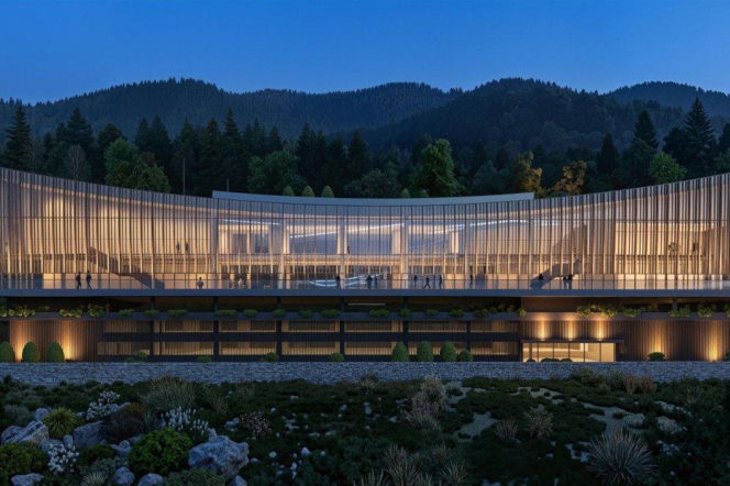 Nowa część hotelu Crystal Mountain w Wiśle
