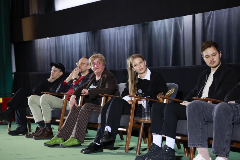 Iga Lis na pokazie filmu "Bałtyk"