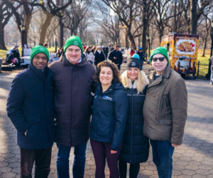 Trzeci Winter Walk w Nowym Jorku