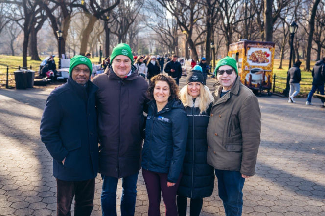 Trzeci Winter Walk w Nowym Jorku