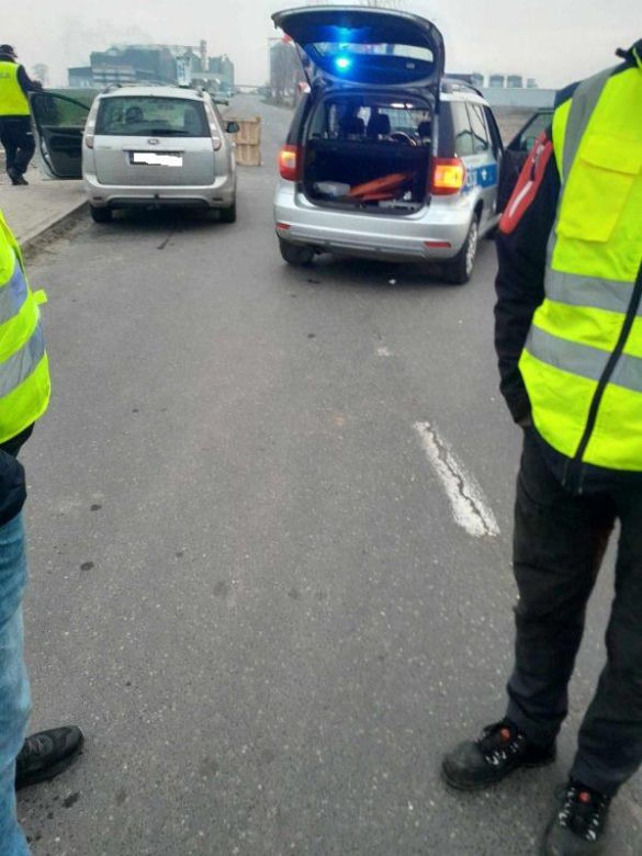 Wypadek podczas protestu rolników pod Brodnicą. Pijana kobieta potrąciła 4 osoby. Policjant w szpitalu