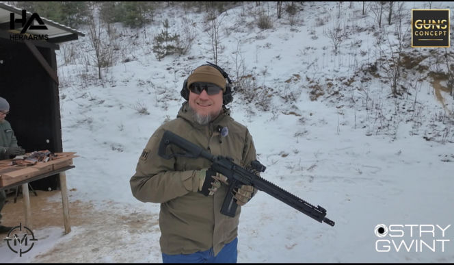 Test karabinka ARES od Hera Arms & Guns Concept