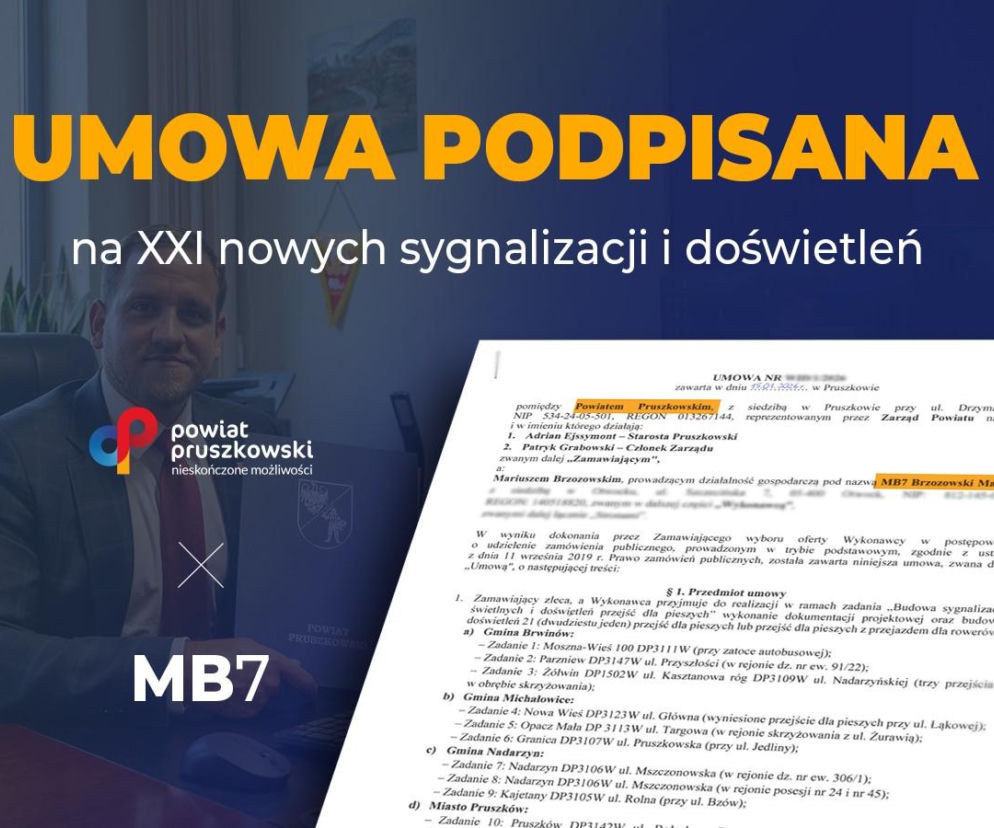 Umowa podpisana