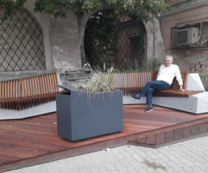Parklety w centrum Lublina