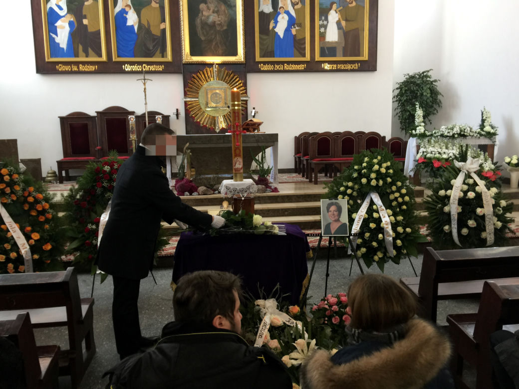 POGRZEB AGNIESZKI KOTULANKI
