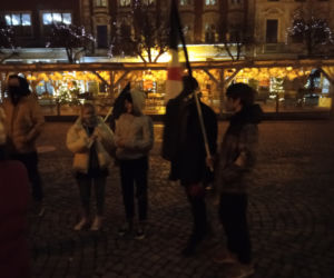 Strajk kobiet na rynku w Lesznie 