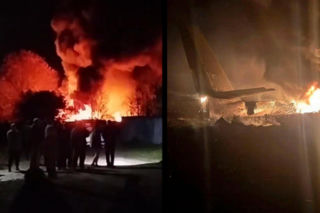 Rosyjski bombowiec Tu-95 runął na ziemię. Nie żyje sześciu członków załogi! 