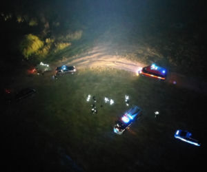 UFO uratowalo śpiącego na pontonie