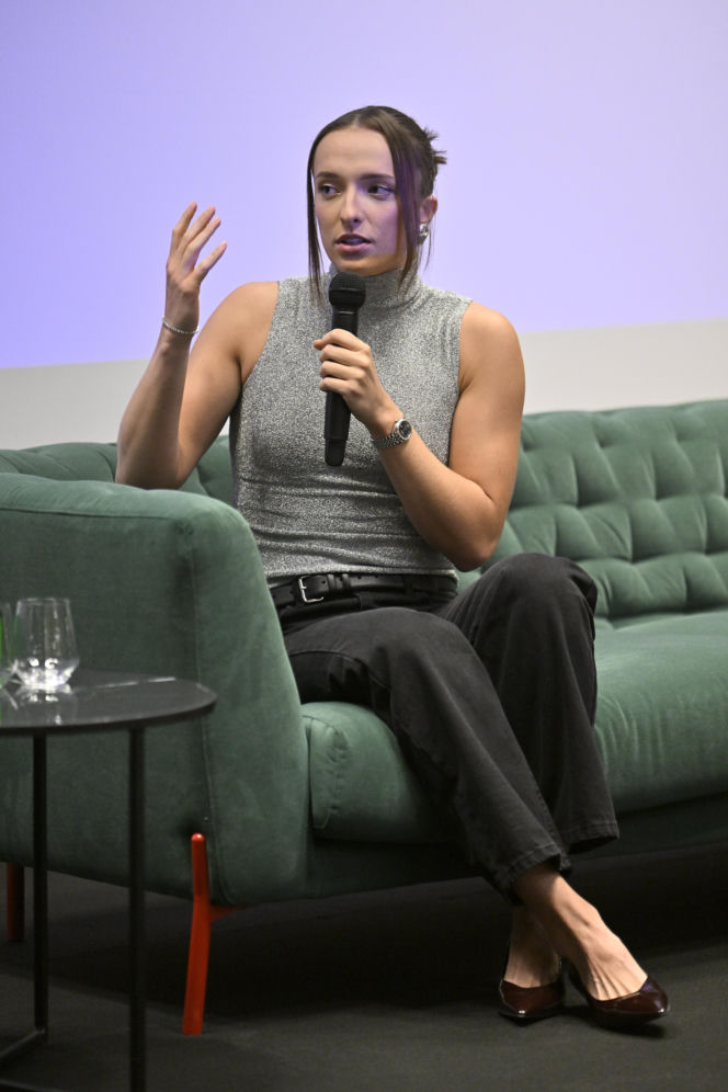 Iga Świątek rozdała stypendia