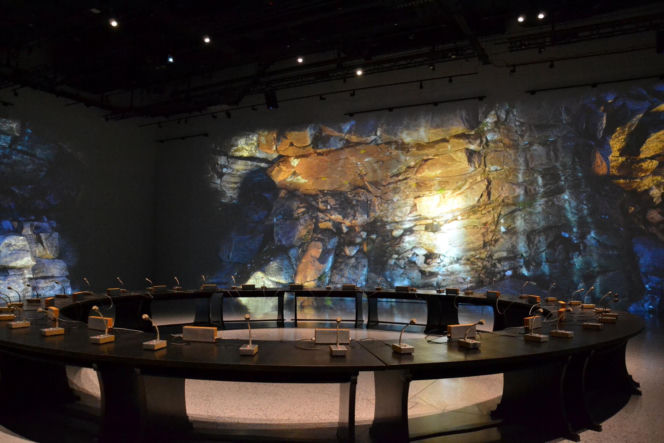 Okrągły stół w Muzeum Historii Polski