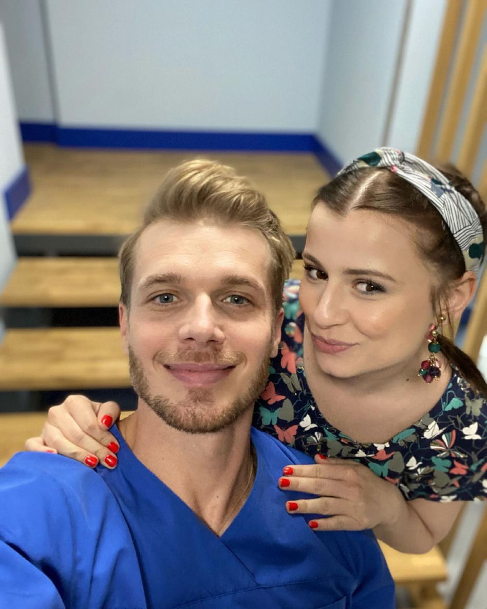 Tomasz Ciachorowski i Joanna Jarmołowicz