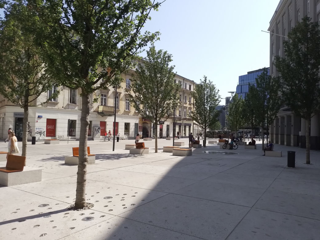 Plac Poli Negri w Warszawie