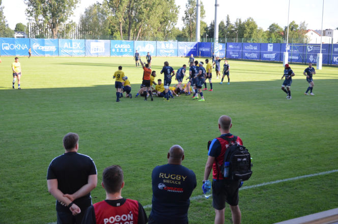 Siedlczanie wygrali półfinałowy mecz Ekstraligi Rugby! MKS Awenta Pogoń Siedlce pokonał Life Style Catering RC Arka Gdynia