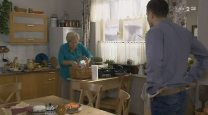 ''M jak miłość'' 1030 Tomek (Andrzej Młynarczyk) Barbara (Teresa Lipowska)