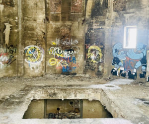 Katowice - Szopienice, pozostałość po hucie Uthemann