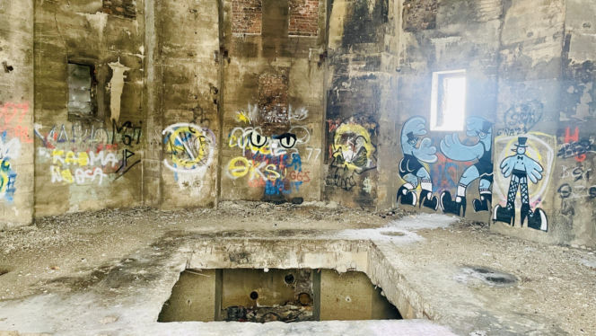 Katowice - Szopienice, pozostałość po hucie Uthemann