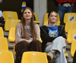 PRES Grupa Deweloperska Toruń - Stelmet Falubaz Zielona Góra, zdjęcia kibiców i zawodników ze sparingu na Motoarenie