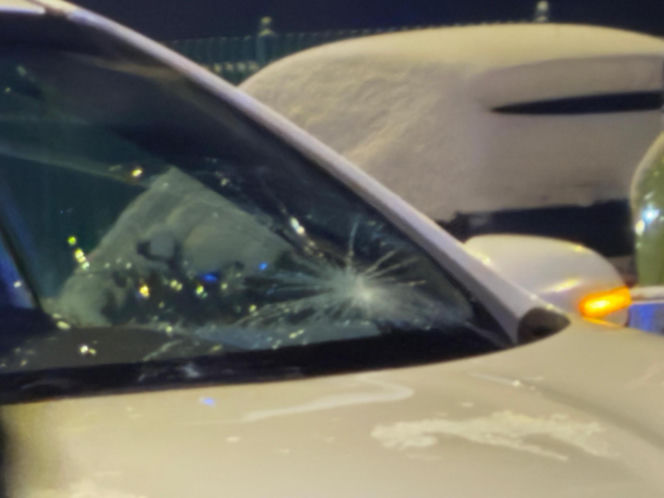 Pijany pieszy Ukrainiec, wbiegł pod auto na czerwonym świetle. Potrącony, trafił do szpitala