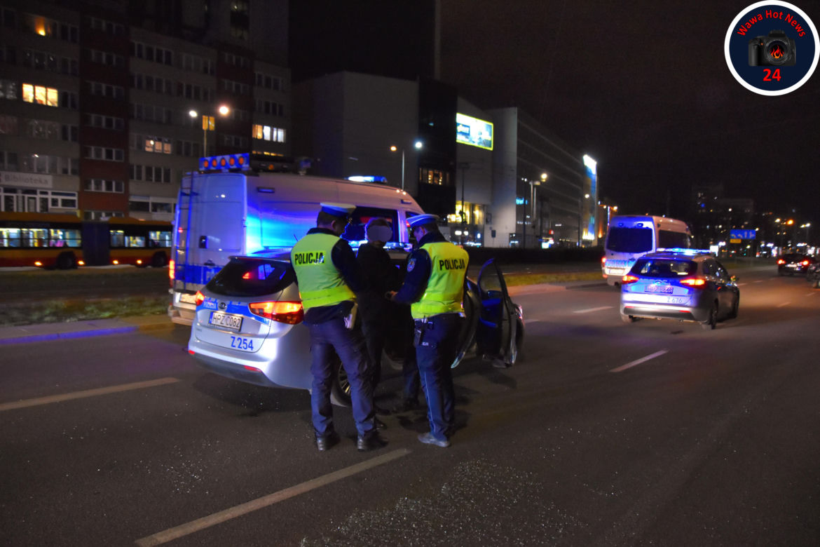 Groźny wypadek na Al. Jerozolimskich! Jeden z kierowców pijany