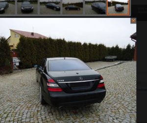 Mercedes S550 Pudzianowskiego