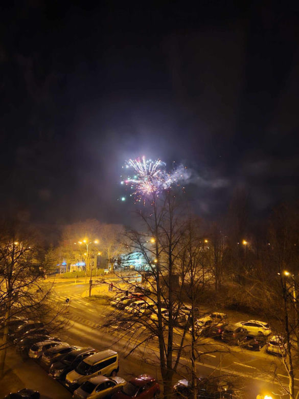 Fajerwerki nad miastem. Tak Lublin świętuje początek 2025 roku!