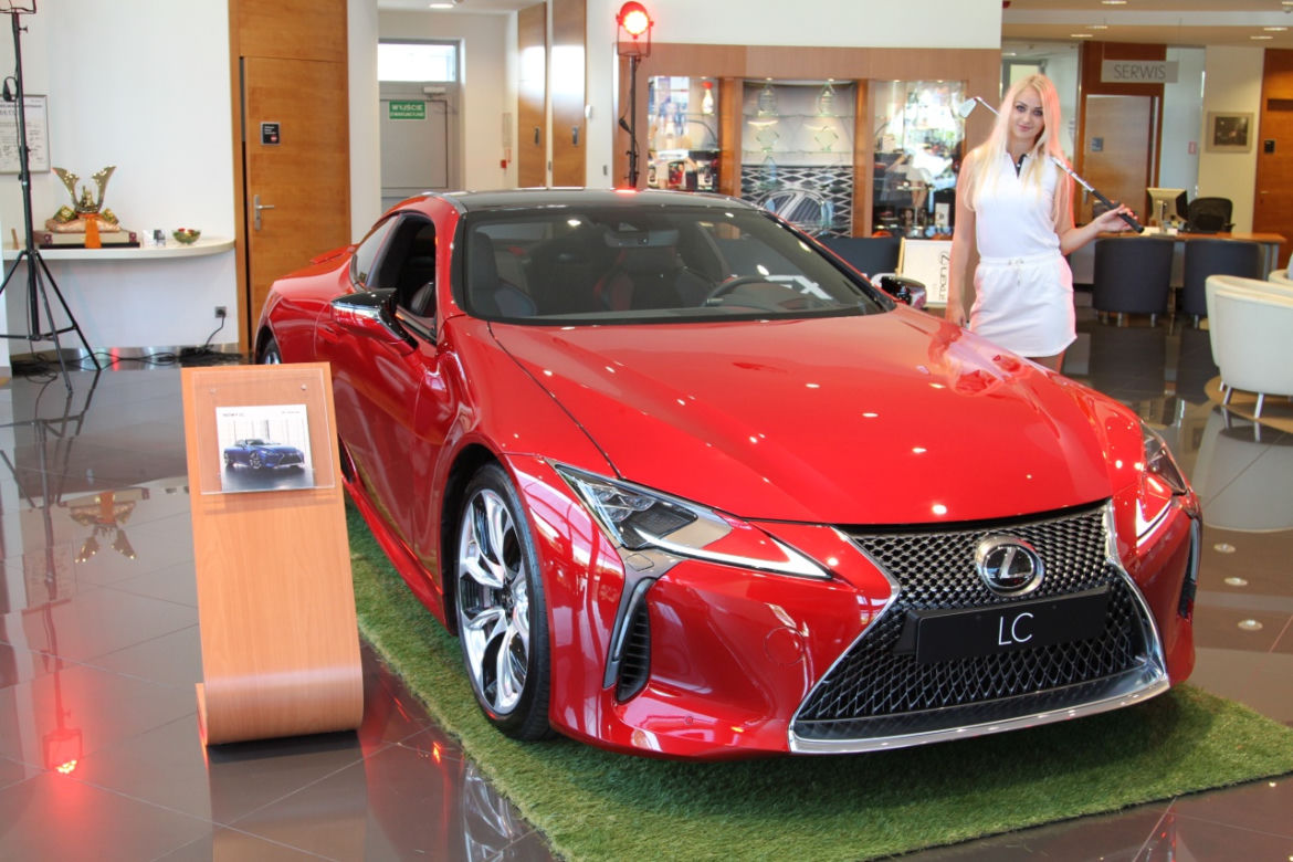 Lexus LC 500 - polski debiut w Krakowie