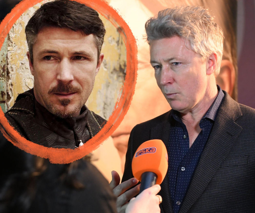 Aidan Gillen z Gry o tron dla ESKI. Zakochał się w Warszawie
