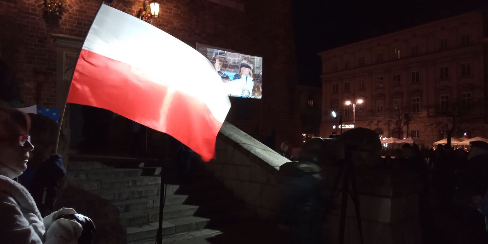 Krakownianie manifestowali w obronie sędziów i praworządności