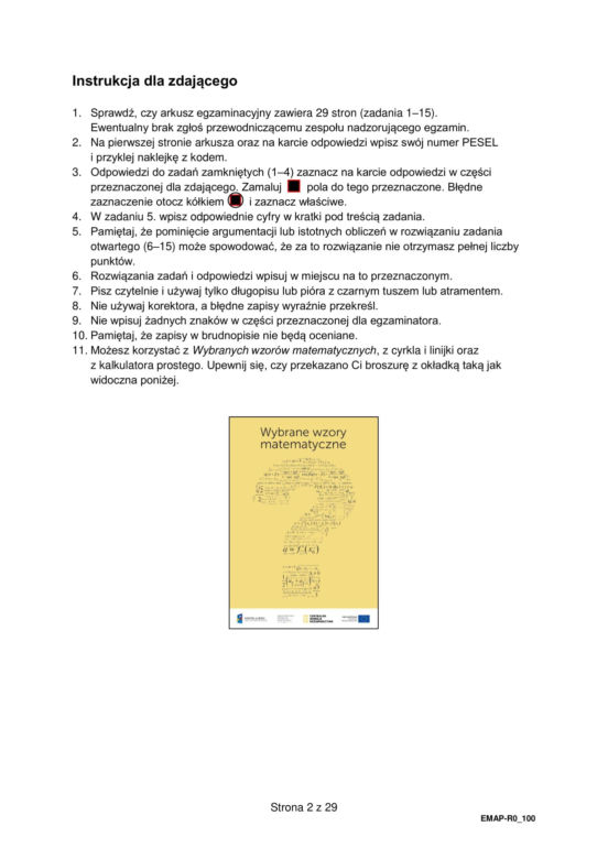 Matura 2025 matematyka rozszerzona: ODPOWIEDZI do wszystkich zadań, gotowe rozwiązania matury z matematyki rozszerzonej - Formuła 2015 [12.05.2025]	