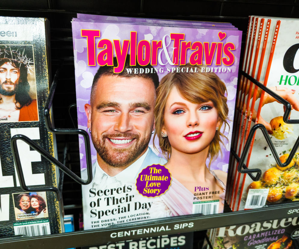 Tak Taylor Swift i Travis Kelce ogłosili, że są po ślubie