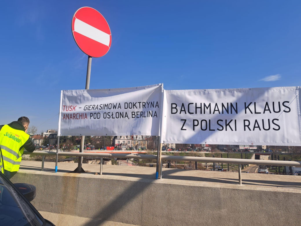 Protest rolników w Krakowie. 20.03.2024