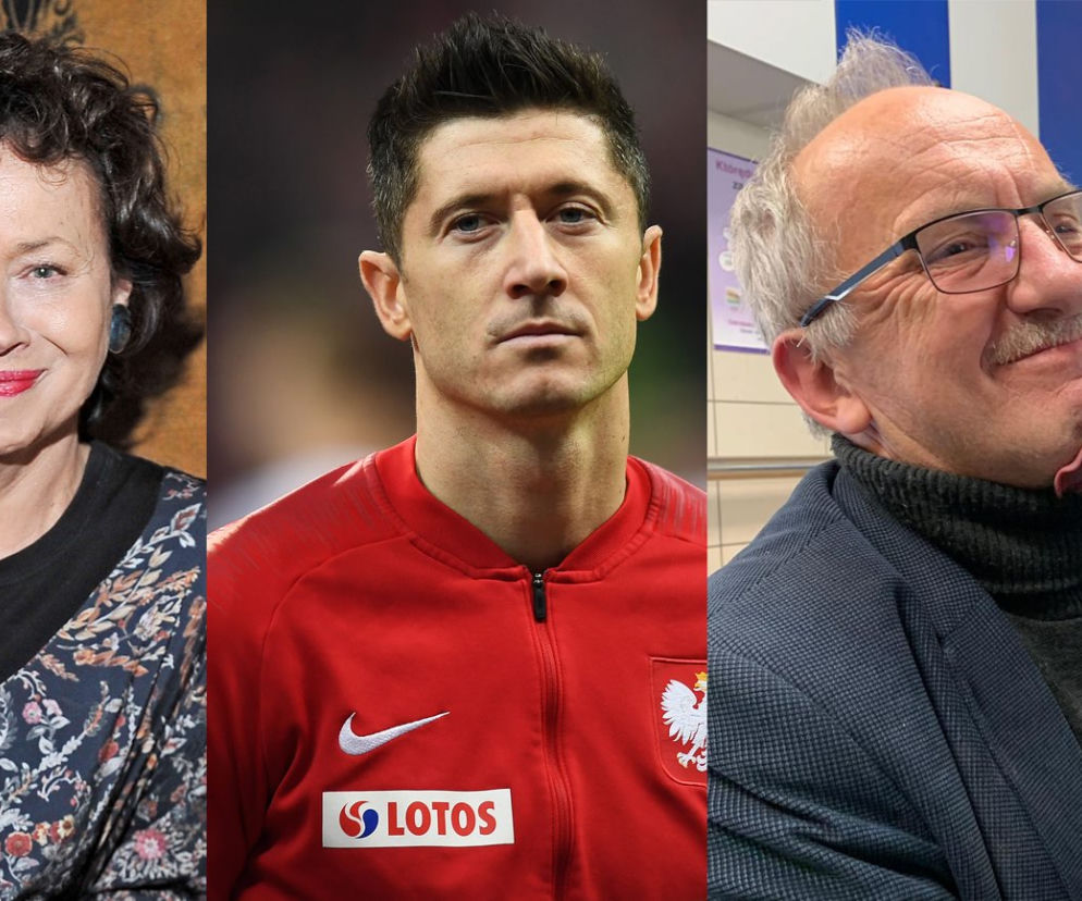 Joanna Szczepkowska, Robert Lewandowski, Henryk Strzelczyk