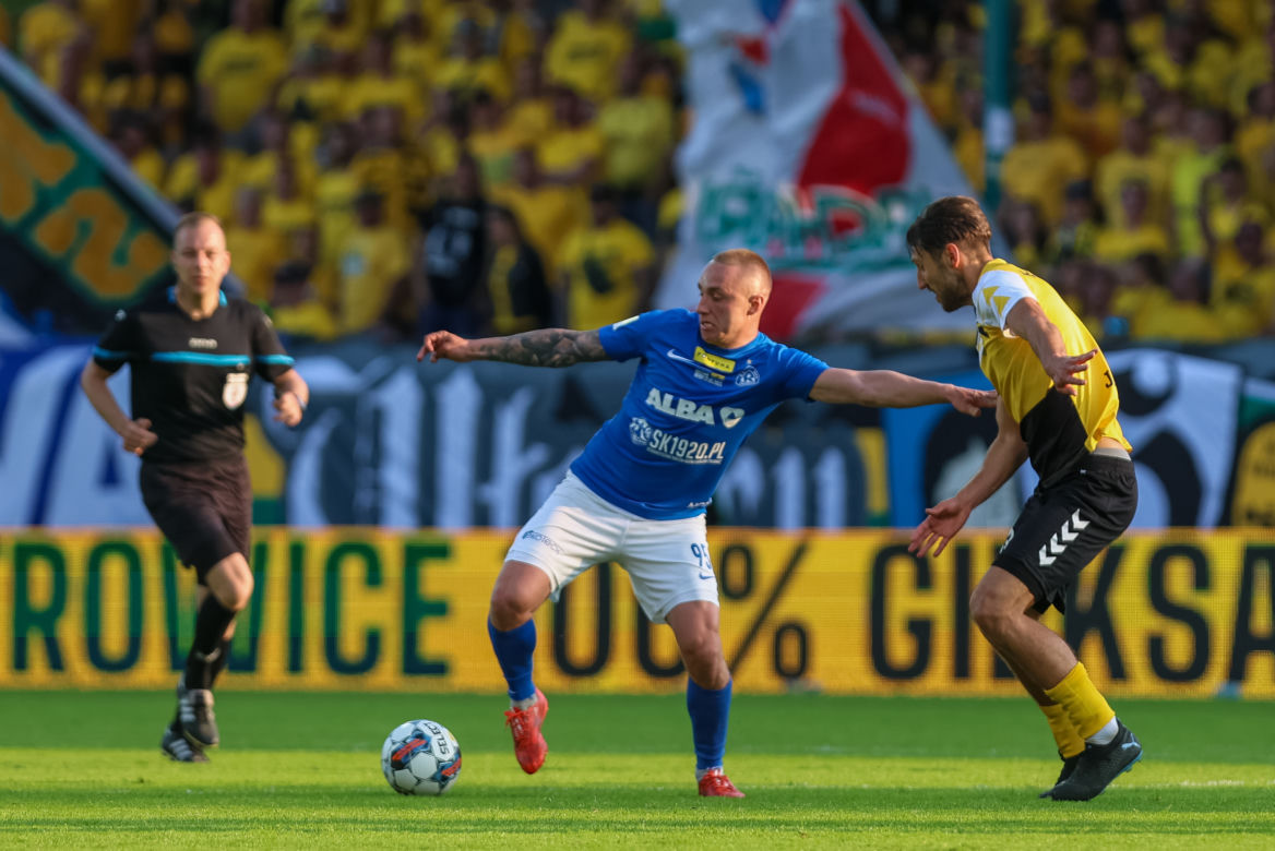 GKS Katowice pokonał Ruch Chorzów w Wielkich Derbach Śląska