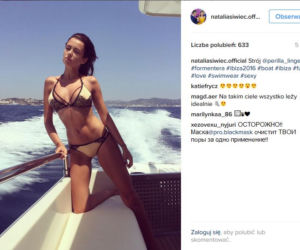 Natalia Siwiec, wakacje gwiazd