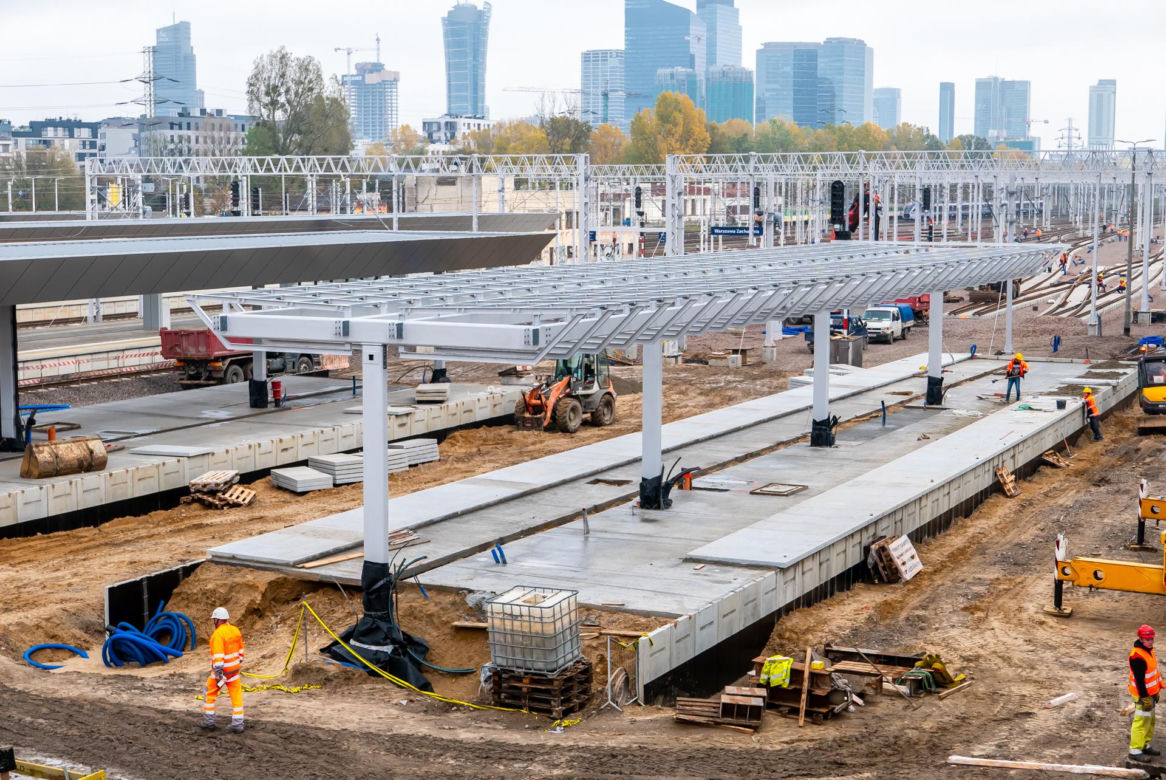 Remont Warszawy Zachodniej, październik 2023