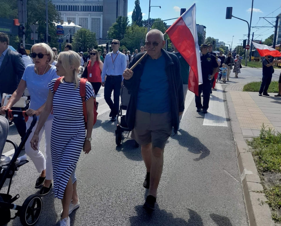 Obchody Powstania Warszawskiego. Nawet tysiąc osób na Marszu Mokotowa