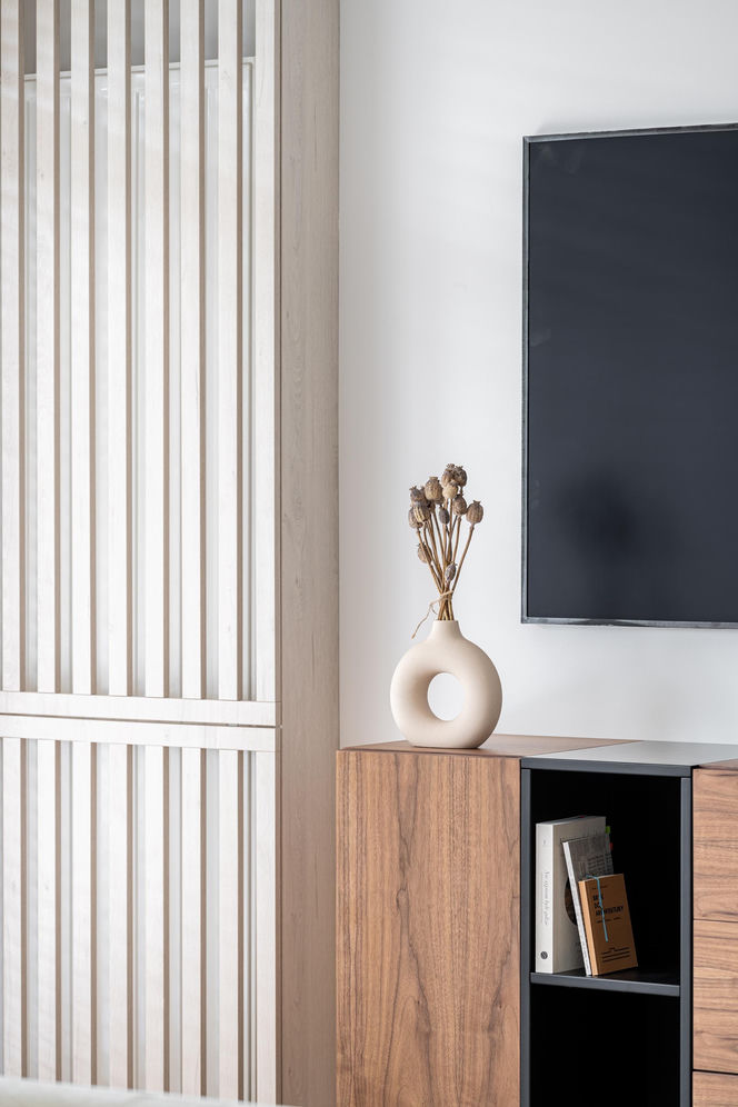 Mieszkanie w jasnych kolorach od KODO