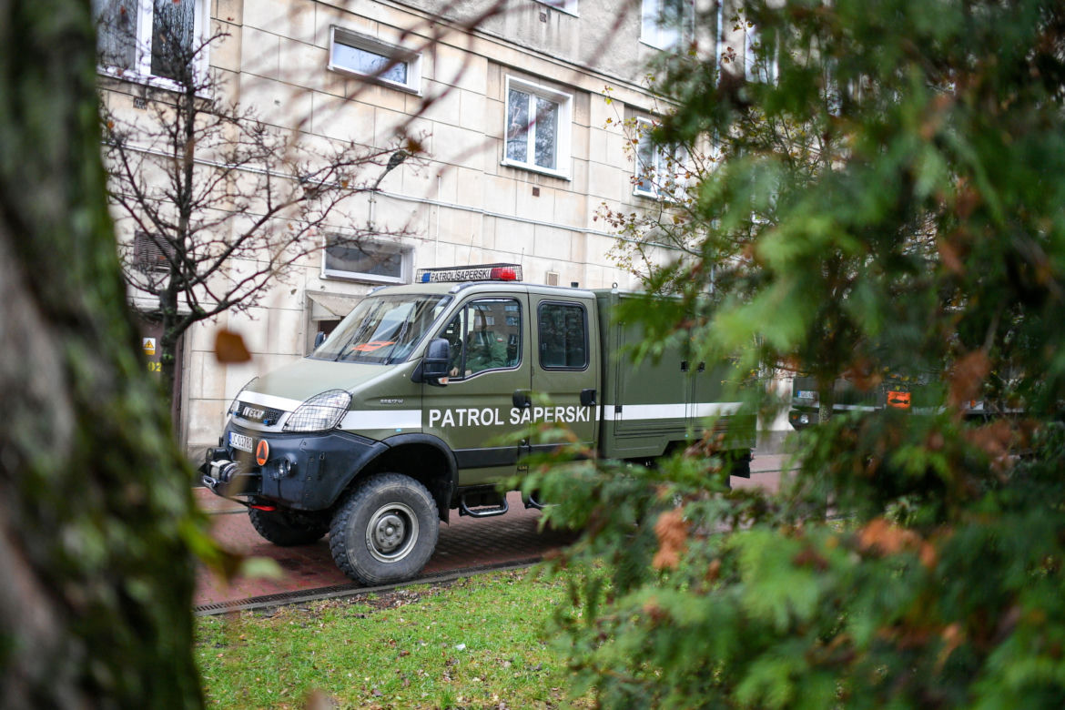 Warszawa: pociski artyleryjskie pod posadzką piwnicy na Pradze-Północ