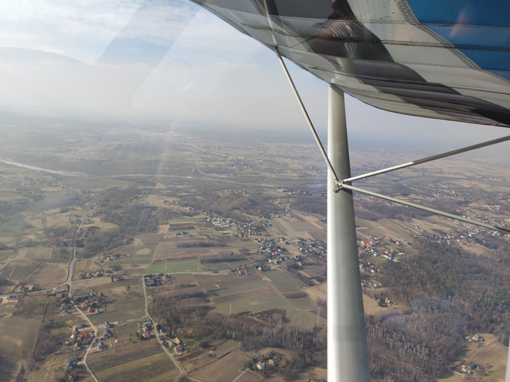 Lot Bushcatem nad Tarnowem. Na konto WOŚP trafiło ponad 1000 zł 