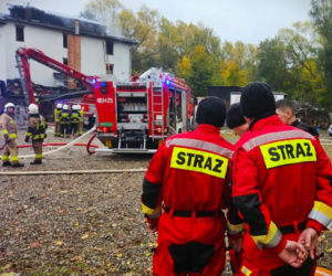 W budynku wybuchł pożar, a lokal został zamknięty do odwołania