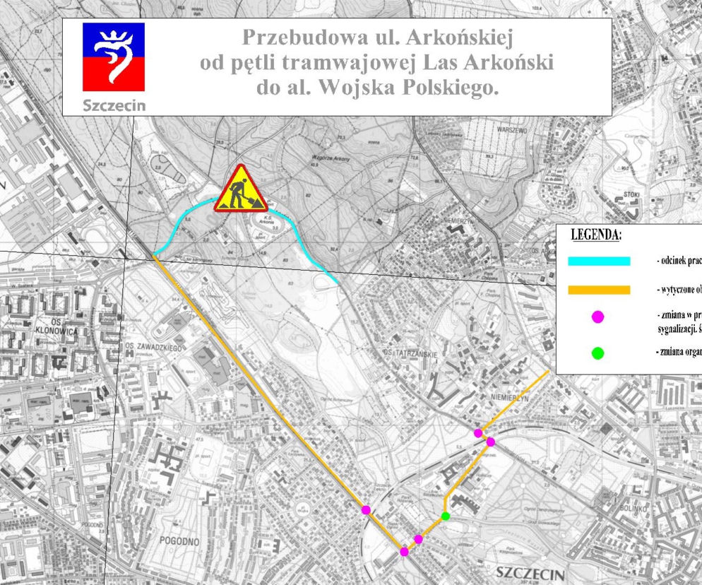 Przebudowa ul. Arkońskiej