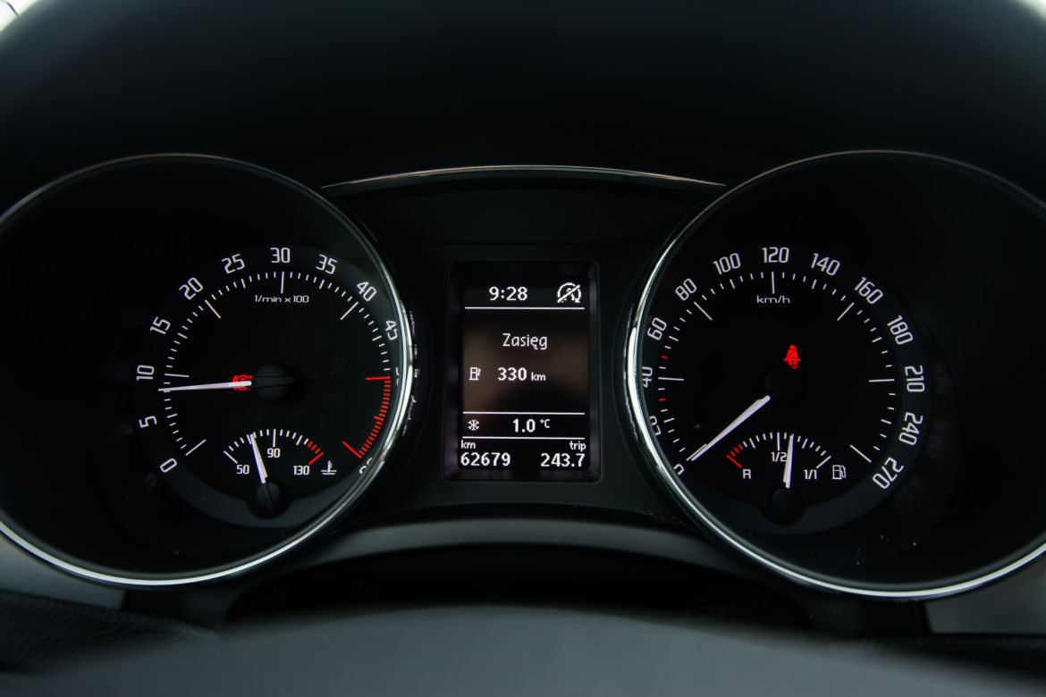 Skoda Superb Combi 2.0 TDI - wnętrze druga generacja