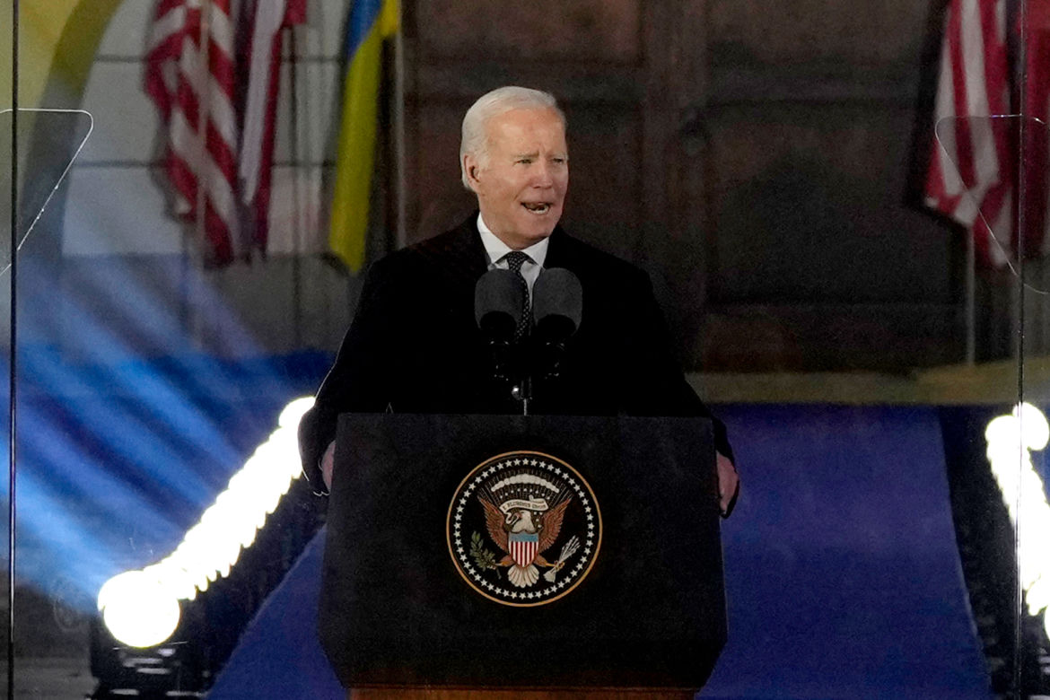 Joe Biden w Warszawie